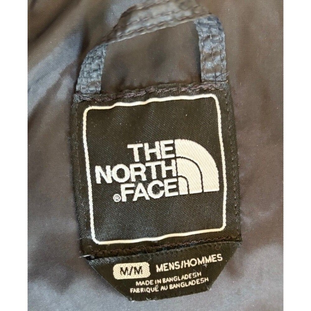 The North Face Gatebreak 550 Down Mens Medium Black Ripstop Hooded Puffer Jacket - Picture 9 of 12